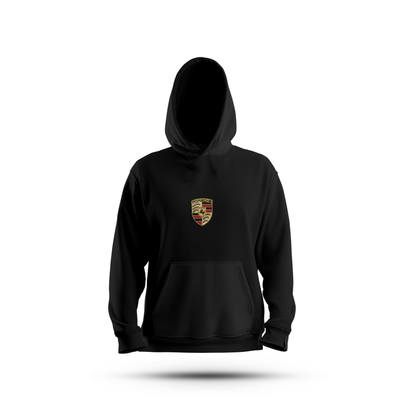 PORSCHE BLACK UNISEX HOODIE