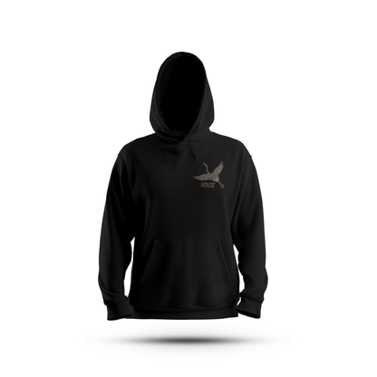 VULTURE BLACK UNISEX HOODIE