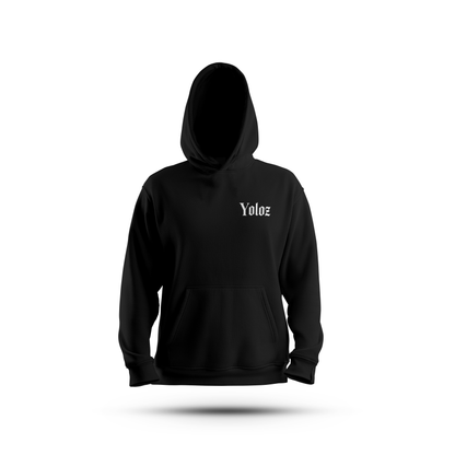 STASHES BLACK UNISEX HOODIE