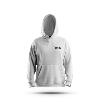 STASHES WHITE UNISEX HOODIE